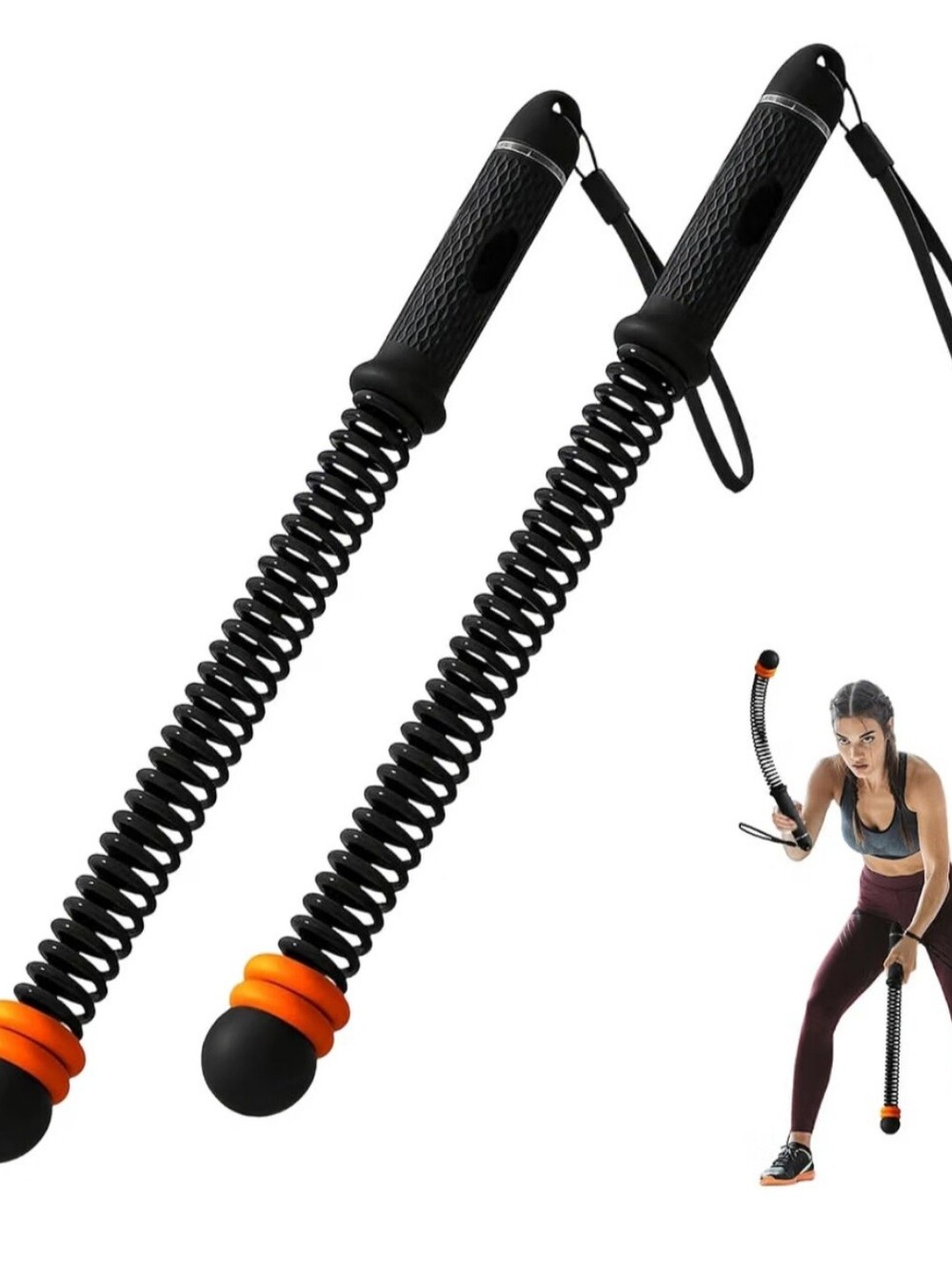 2 PCS Weighted Cordless Battle Ropes